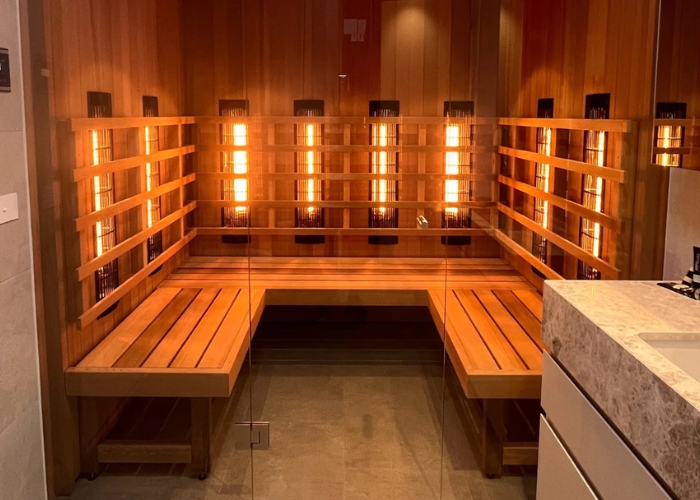 Custom Infrared Sauna for Homes by Sauna HQ