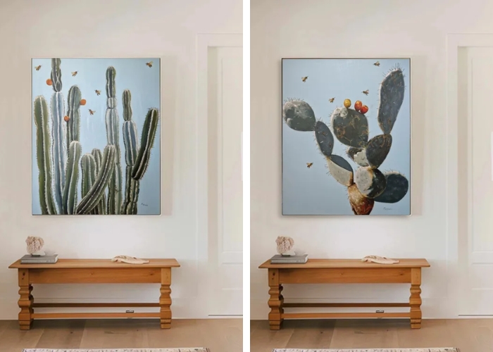 Cactus Painting for Homes by SOHO Galleries