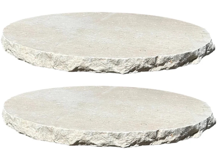 Portland Limestone Stepping Stone for Gardens by Simons Seconds