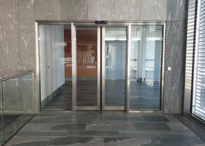 Fire Rated Glass Sliding Doors by Technical Protection Systems