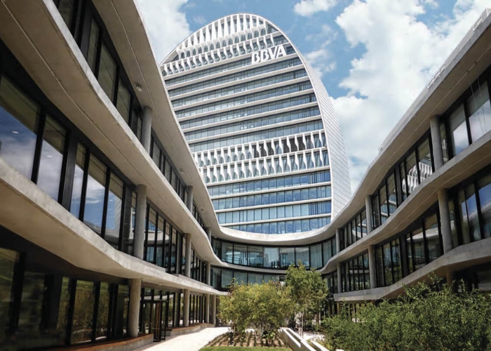 Sustainable Solar Shading for BBVA Headquarters by Verosol