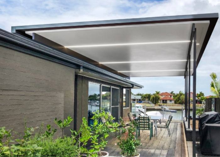 LED Light Strip System for Outdoor Roofs by Versiclad