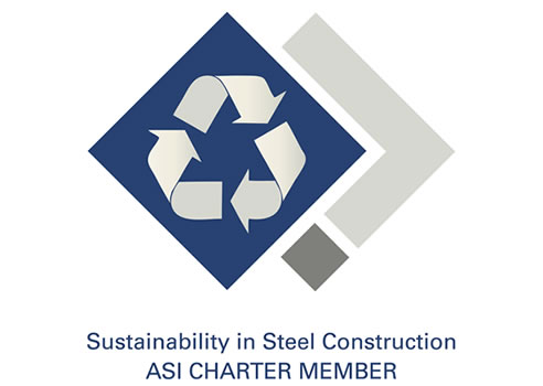 sustainability in steel construction asi charter member logo