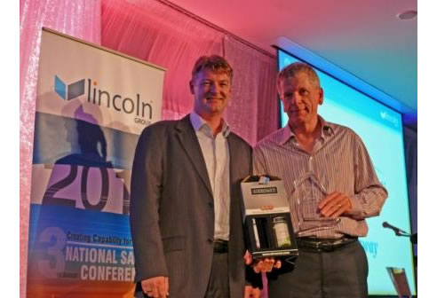 breezway ceo recieves lincoln supplier of the year award