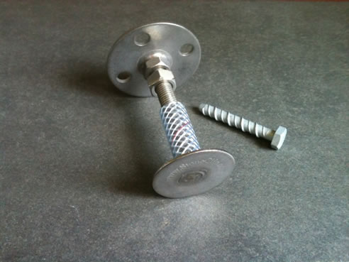mechanical stone fixing clip