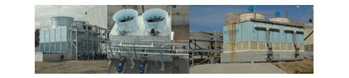 induced draft cooling towers