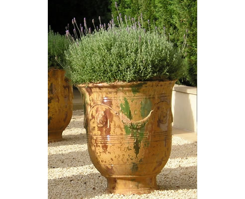 large garden vase