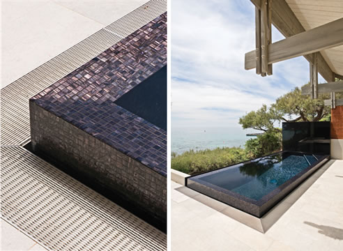 mosaic pool edging