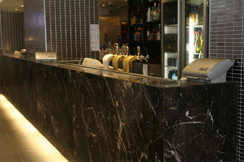 natural stone bar top