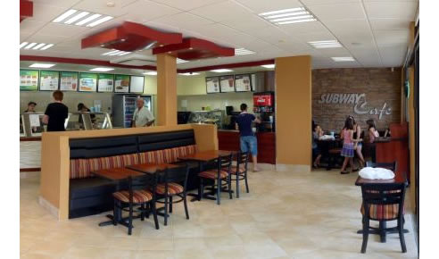 craftstone feature wall at subway ballina