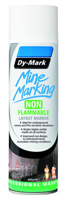 mine marking non-flammable aersol