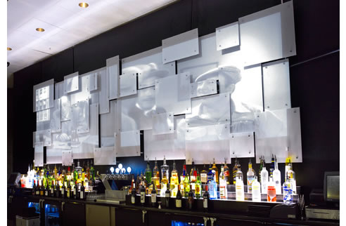 veritas feature wall