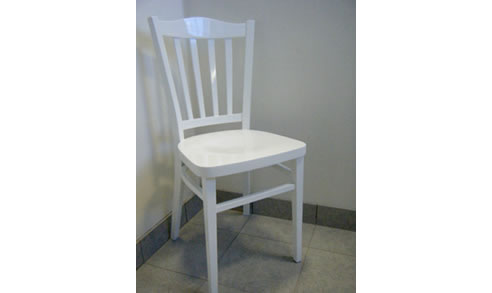 re-sprayed timber chair