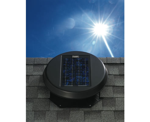 solar ventilation unit