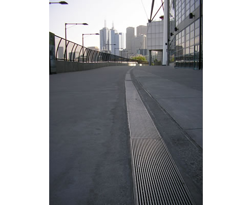 slabdrain at melbourne cricket ground concourse