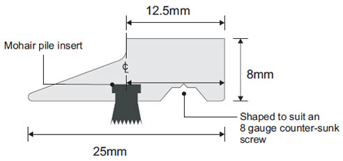 door collector strip diagram