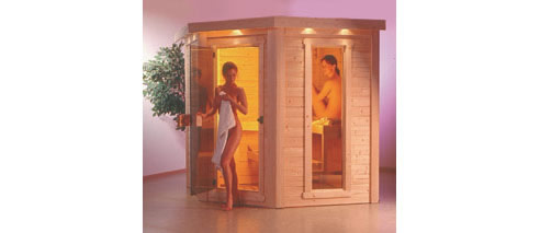 indoor custom sauna