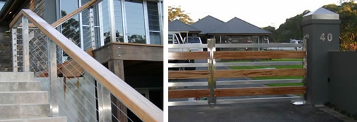 balustrade and fence