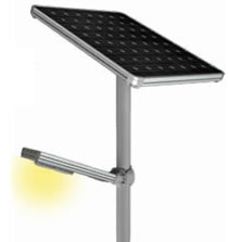 alpha ae6 light witrh solar panel