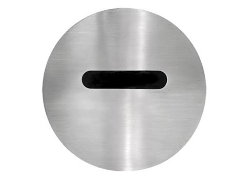 round cylindrical mail box