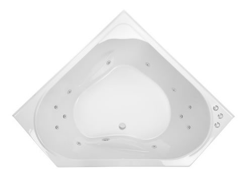 corner spa bath