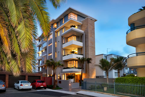 sandstone cladding rockpool apartments
