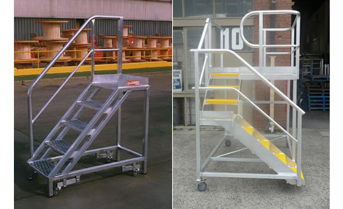 mobile platform stairs