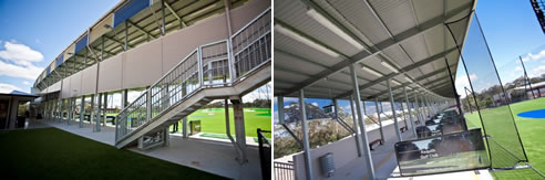 hot dipped structural steel at thornleigh golf course