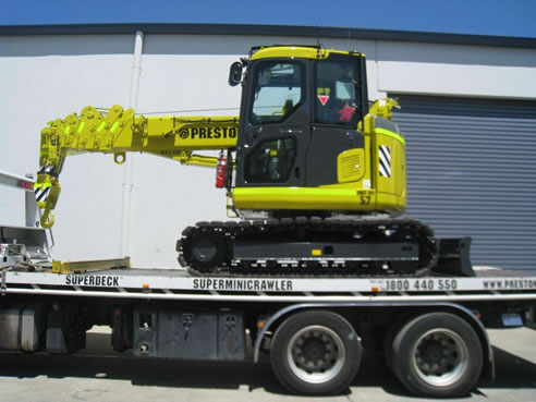 preston mini crawler crane