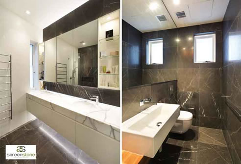 bathroom renovation at waiwera st macmahons point