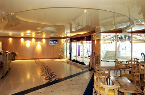 high gloss ceiling