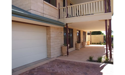 timbercrete brick home