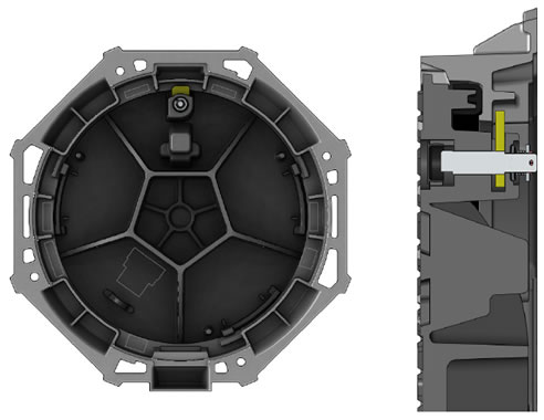 cam lock access cover