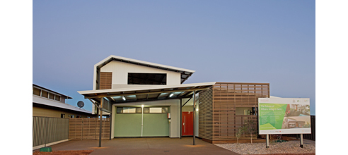 home clad with rigid external insulation