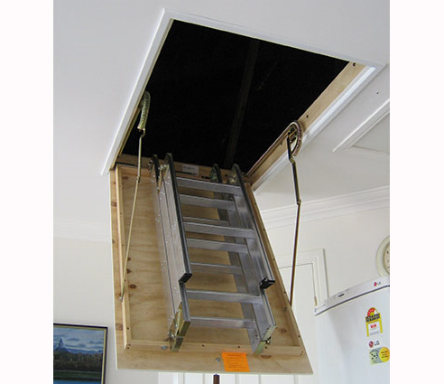 roof space access ladder