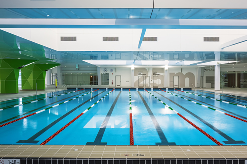 indoor pool ceiling