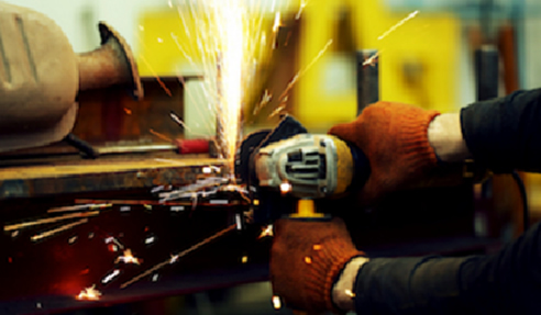 angle grinding