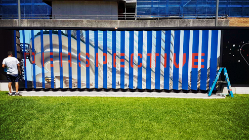 Laser cut sheets of mirror stainless steel from Scaffad
