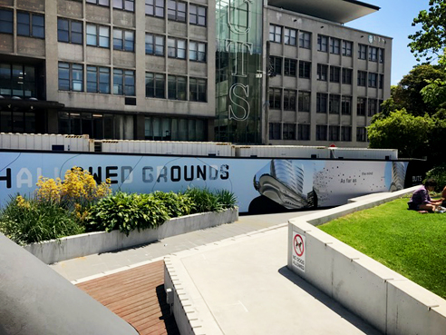 Construction signage from Scaffad