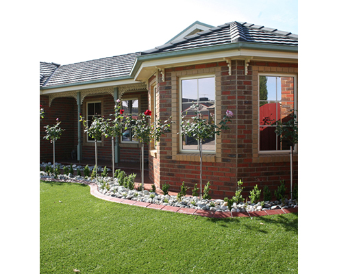 fake grass front lawn