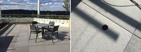 pedestals support balcony pavers