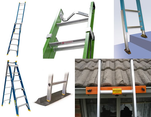 ladders and accessories for telecommunication installations