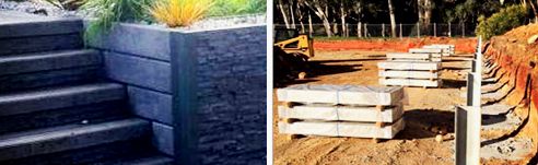 Retaining wall sleepers  from Outback Sleepers Australia