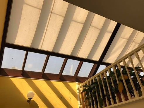 Undermount Skylight Blinds