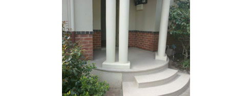 Polyaspartic Coating for Porch and Steps