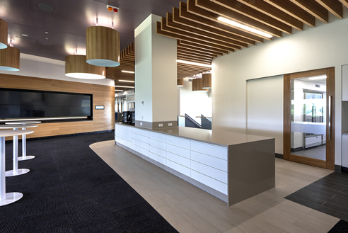 Supawood Linings QUT Executive Education Centre