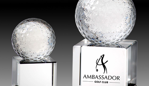 Ambassador Golf Club Customised Trophy
