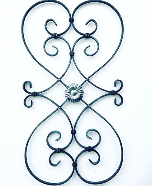 Classic and Unique Wrought Iron Components for balcony and gate