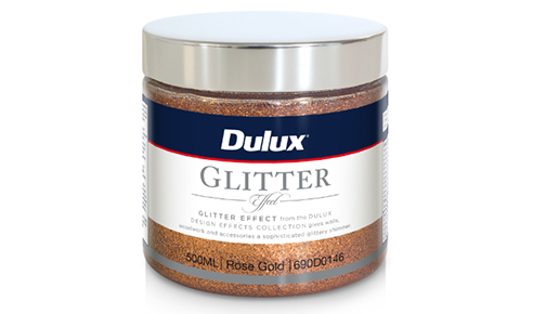 	 Dulux Design Glitter Effect Rose Gold