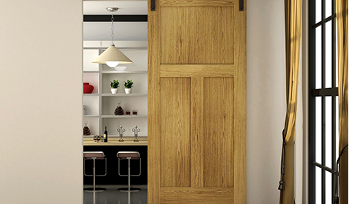 Space Saving Interior Door Design from Cowdroy